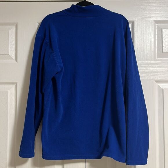 The North Face Men’s Royal Blue Pullover Fleece Light Jacket Size L - Picture 5 of 5